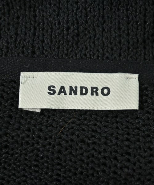 sandro（サンドロ）ニット・セーター 黒 サイズ:XL メンズ/2200716419129