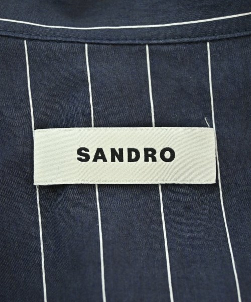 sandro（サンドロ）カジュアルシャツ 紺 サイズ:S メンズ/2200718552497