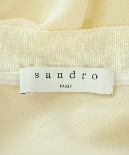 sandro（サンドロ）ブラウス ベージュ サイズ:2(M位) レディース/2200703580085