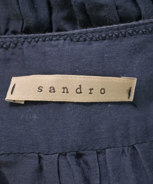 sandro（サンドロ）ワンピース 紺 サイズ:1(S位) レディース/2200702347016