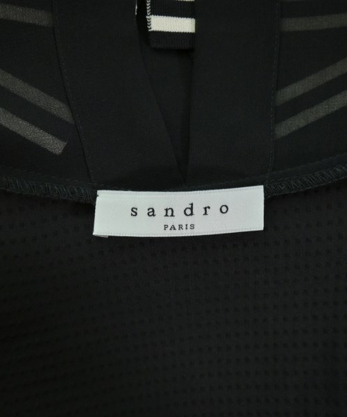 sandro（サンドロ）ワンピース 黒 サイズ:3(L位) レディース/2200706152098