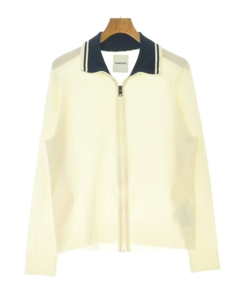 sandro(サンドロ)カーディガン 白 サイズ:M/2200666014184