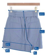 sandro（サンドロ）ショートパンツ 青 サイズ:34(XS位) レディース/2200666745057