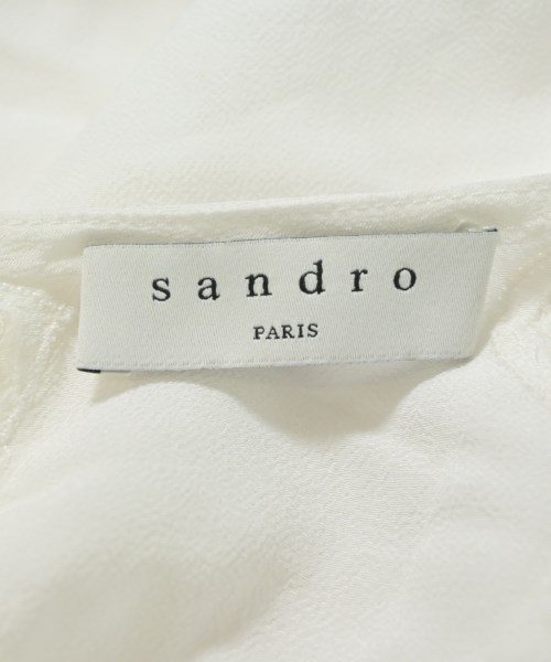 sandro（サンドロ）ブラウス 白 サイズ:1(S位) レディース/2200720169027