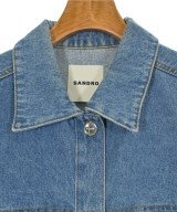 sandro（サンドロ）カジュアルシャツ 青 サイズ:1(S位) レディース/2200686152200
