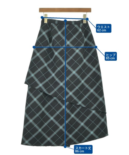 ALLEGE（アレッジ）ロング・マキシ丈スカート 黒 サイズ:-(M位) レディース/2200644804011