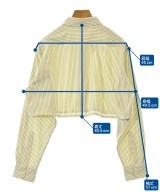 ALLEGE（アレッジ）カジュアルシャツ 黄 サイズ:1(S位) レディース/2200619554026