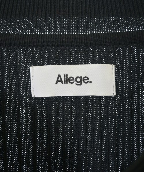 ALLEGE（アレッジ）カーディガン 黒 サイズ:3(L位) レディース/2200608524030