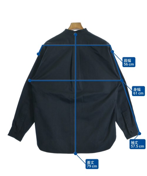 ALLEGE（アレッジ）カジュアルシャツ 紺 サイズ:3(L位) メンズ/2200663357246