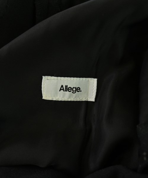 ALLEGE（アレッジ）スラックス 黒 サイズ:1(S位) メンズ/2200699399081