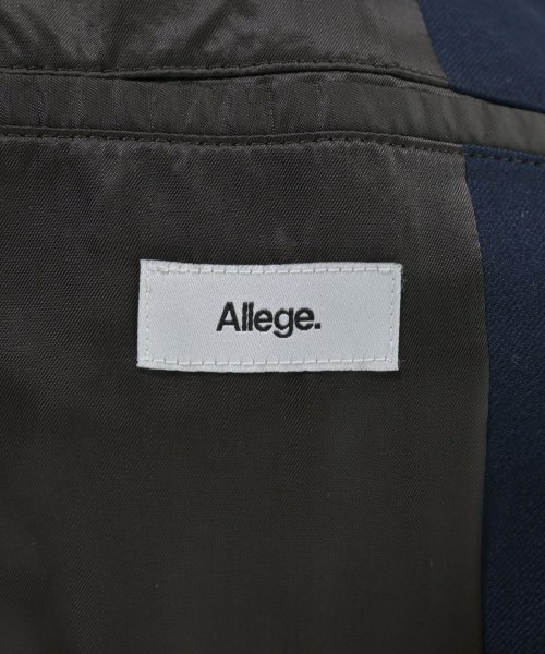 ALLEGE（アレッジ）チェスターコート 紺 サイズ:3(L位) メンズ/2200646016016