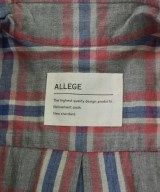 ALLEGE（アレッジ）カジュアルシャツ グレー サイズ:1(S位) メンズ/2200709874041