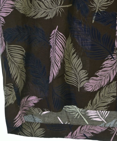 ALLEGE（アレッジ）カジュアルシャツ 茶 サイズ:1(S位) メンズ/2200667387263