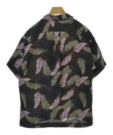 ALLEGE（アレッジ）カジュアルシャツ 茶 サイズ:1(S位) メンズ/2200667387263