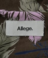 ALLEGE（アレッジ）カジュアルシャツ 茶 サイズ:1(S位) メンズ/2200667387263
