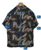 ALLEGE（アレッジ）カジュアルシャツ 茶 サイズ:1(S位) メンズ/2200667387263