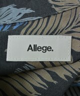 ALLEGE（アレッジ）カジュアルシャツ 黒 サイズ:1(S位) メンズ/2200667387270