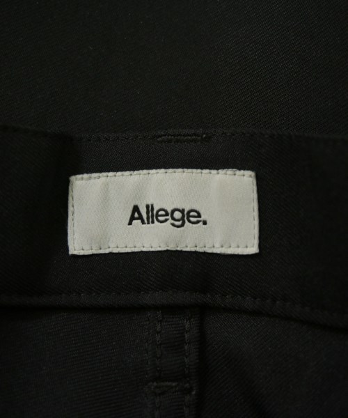 ALLEGE（アレッジ）スラックス 黒 サイズ:3(L位) メンズ/2200725766023