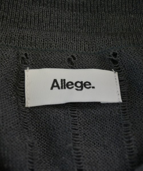 ALLEGE（アレッジ）カーディガン グレー サイズ:3(L位) メンズ/2200686118169