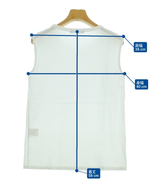 36 Quatre-Neuf（カルトナフ）ノースリーブ 白 サイズ:F レディース/2200631461043