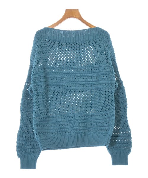 36 Quatre-Neuf(カルトナフ)ニット・セーター 青 サイズ:F/2200645946017