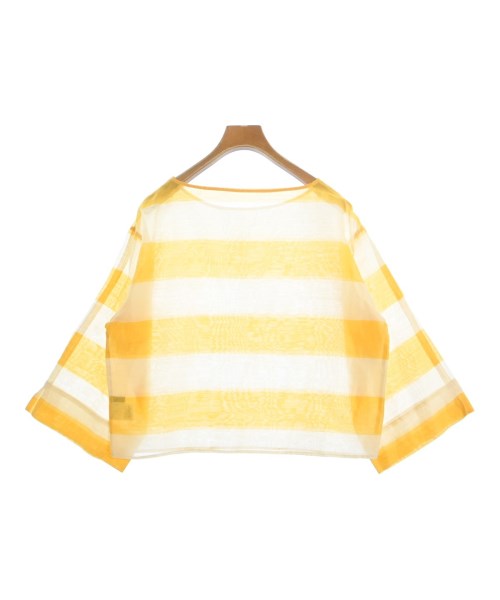 36 Quatre-Neuf（カルトナフ）カジュアルシャツ 黄 サイズ:36(S位) レディース/2200671021054