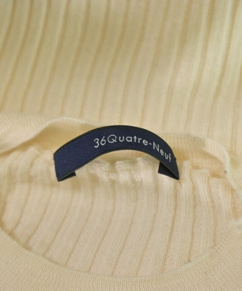 36 Quatre-Neuf（カルトナフ）ニット・セーター 白 サイズ:-(XS位) レディース/2200736004152
