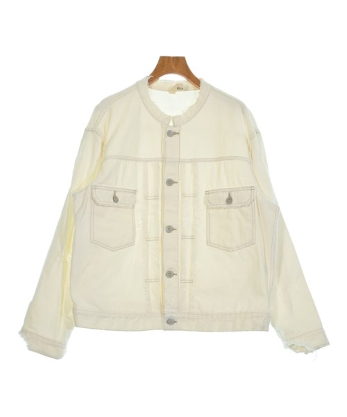 K3&co.(ケイスリー)デニムジャケット 白 サイズ:F/2200646333397
