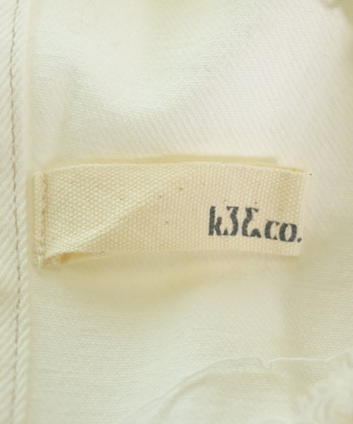 K3&co.（ケイスリー）デニムジャケット 白 サイズ:F レディース/2200646333397