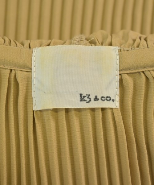K3&co.（ケイスリー）パーカー ベージュ サイズ:F レディース/2200702881053