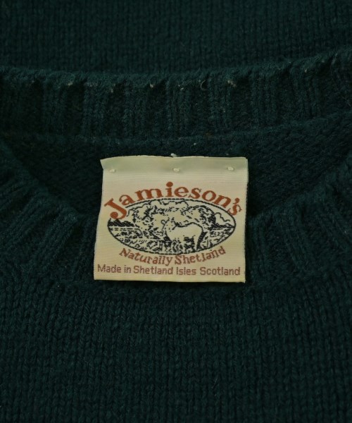 Jamieson's Knitwear（ジャミーソンズニットウェア）ニット・セーター 緑 サイズ:50(XL位) メンズ/2200659453181