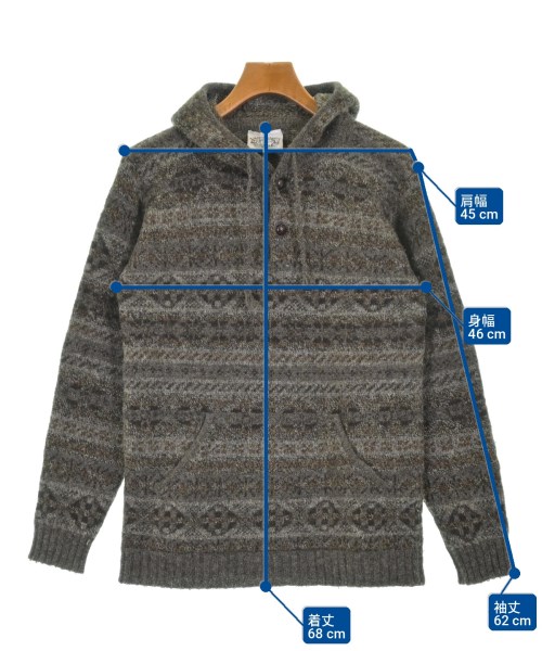 Jamieson's Knitwear（ジャミーソンズニットウェア）ニット・セーター 茶 サイズ:-(S位) メンズ/2200714683034