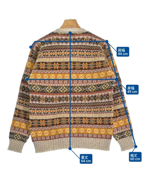 Jamieson's Knitwear（ジャミーソンズニットウェア）ニット・セーター ベージュ サイズ:F メンズ/2200642541024