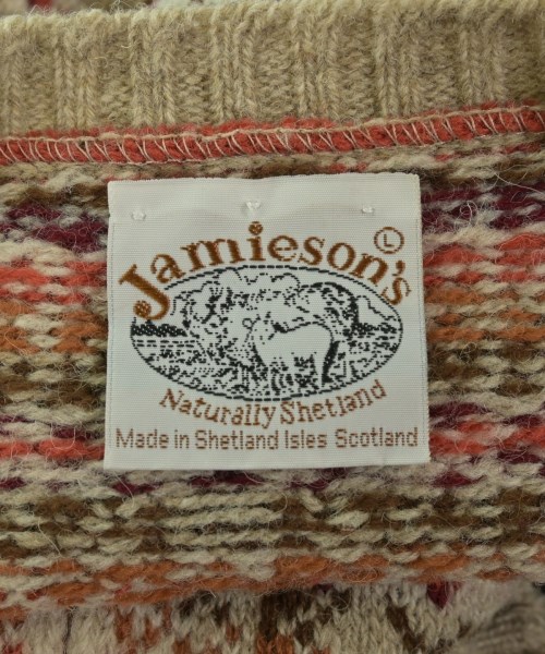 Jamieson's Knitwear（ジャミーソンズニットウェア）ベスト ベージュ サイズ:L メンズ/2200649101023