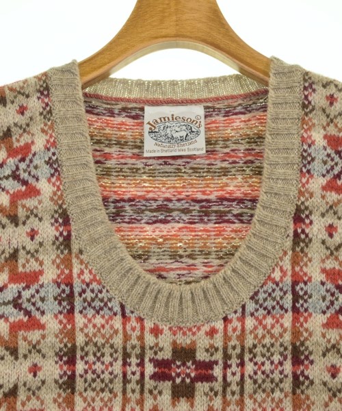 Jamieson's Knitwear（ジャミーソンズニットウェア）ベスト ベージュ サイズ:L メンズ/2200649101023