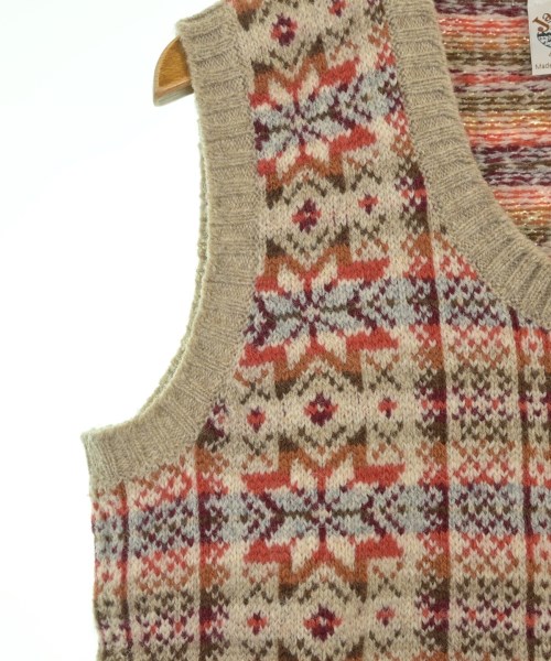 Jamieson's Knitwear（ジャミーソンズニットウェア）ベスト ベージュ サイズ:L メンズ/2200649101023