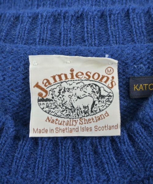 Jamieson's Knitwear（ジャミーソンズニットウェア）ニット・セーター 青 サイズ:38(M位) メンズ/2200727688064