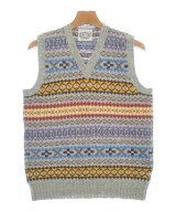 Jamieson's Knitwear（ジャミーソンズニットウェア）ベスト グレー サイズ:M メンズ/2200733319037