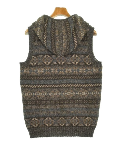 Jamieson's Knitwear（ジャミーソンズニットウェア）ベスト 茶 サイズ:L メンズ/2200722901113