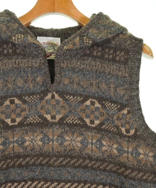 Jamieson's Knitwear（ジャミーソンズニットウェア）ベスト 茶 サイズ:L メンズ/2200722901113