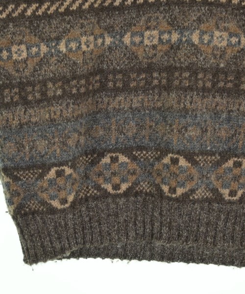 Jamieson's Knitwear（ジャミーソンズニットウェア）ベスト 茶 サイズ:L メンズ/2200722901113