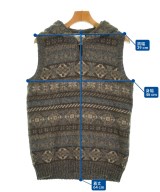 Jamieson's Knitwear（ジャミーソンズニットウェア）ベスト 茶 サイズ:L メンズ/2200722901113
