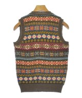 Jamieson's Knitwear（ジャミーソンズニットウェア）ベスト 茶 サイズ:S メンズ/2200721974804