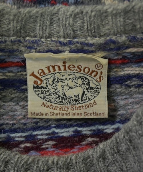 Jamieson's Knitwear（ジャミーソンズニットウェア）ニット・セーター グレー サイズ:M メンズ/2200725844080