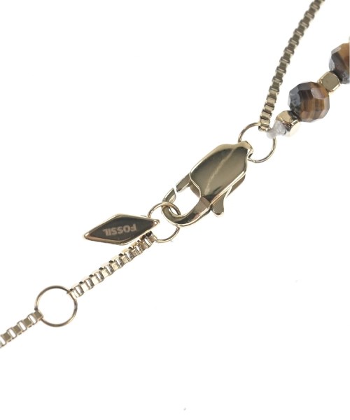 FOSSIL（フォッシル）ブレスレット・バングル 茶 サイズ:- レディース/2200696320118
