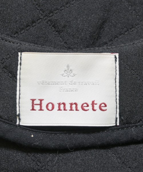Honnete（オネット）ベスト 黒 サイズ:F レディース/2200725523183