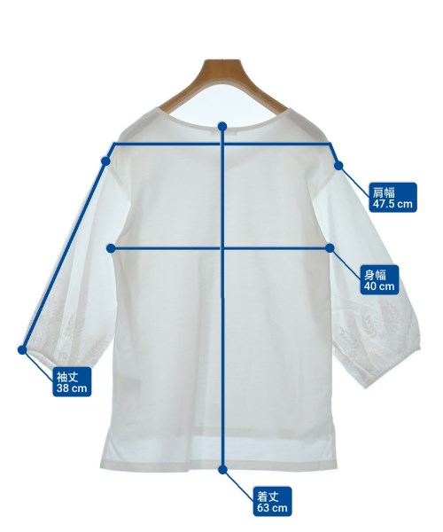 AMACA（アマカ）ブラウス 白 サイズ:38(M位) レディース/2200623180044