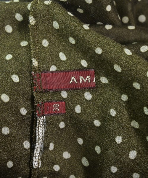 AMACA（アマカ）ブラウス カーキ サイズ:38(M位) レディース/2200624595076