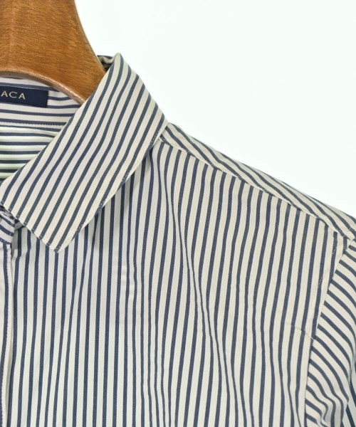 AMACA（アマカ）カジュアルシャツ 青 サイズ:40(M位) メンズ/2200641085031