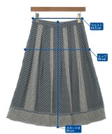 AMACA（アマカ）ロング・マキシ丈スカート 青 サイズ:38(M位) レディース/2200628485137